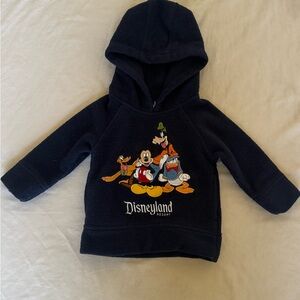 Disney Navy Hoodie with Mickey and Friends